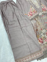 638 Muslin 3pc Pakistani Cordset