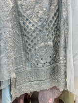 167 heavy party wear unstitched