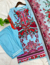 1241 Pakistani Printed Suit
