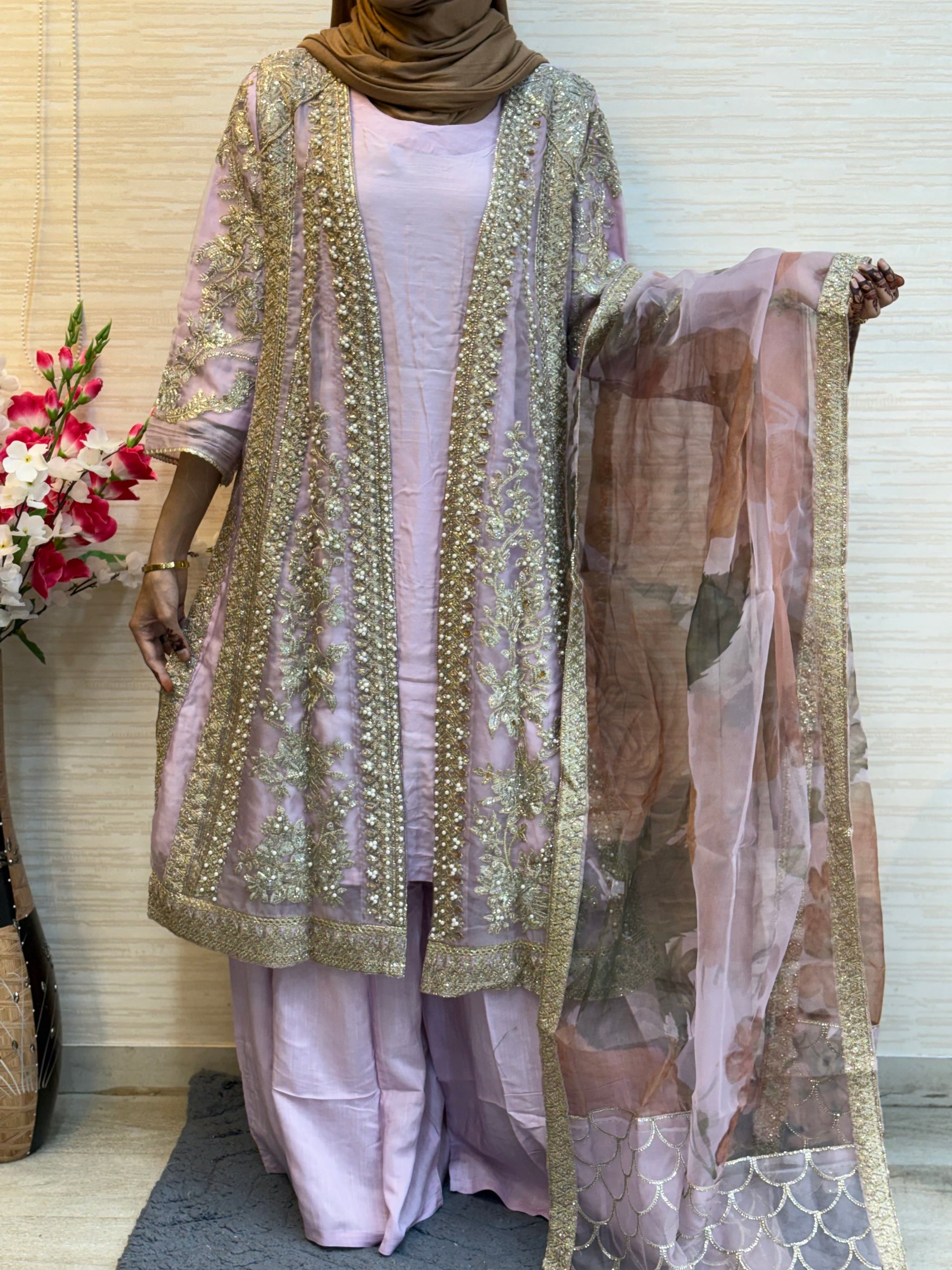 240 Noor-e-Zar Set - pink