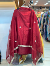 163 heavy party wear unstitched