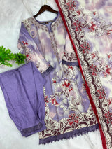 1237 Pakistani Printed Suit