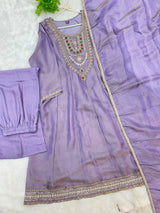 1463 Pakistani Party Wear - Lavender