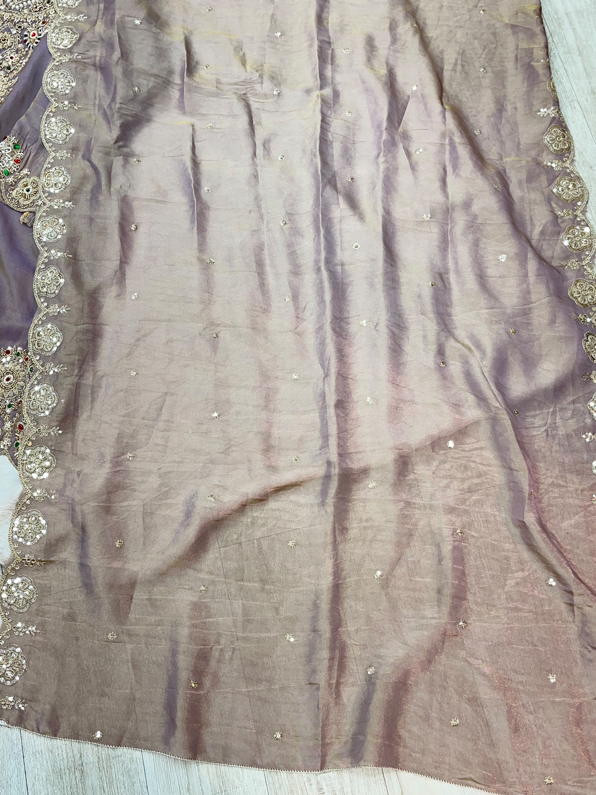 1476 Pakistani Party Wear - Taupe