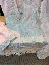 269  Mushk party wear - Blue