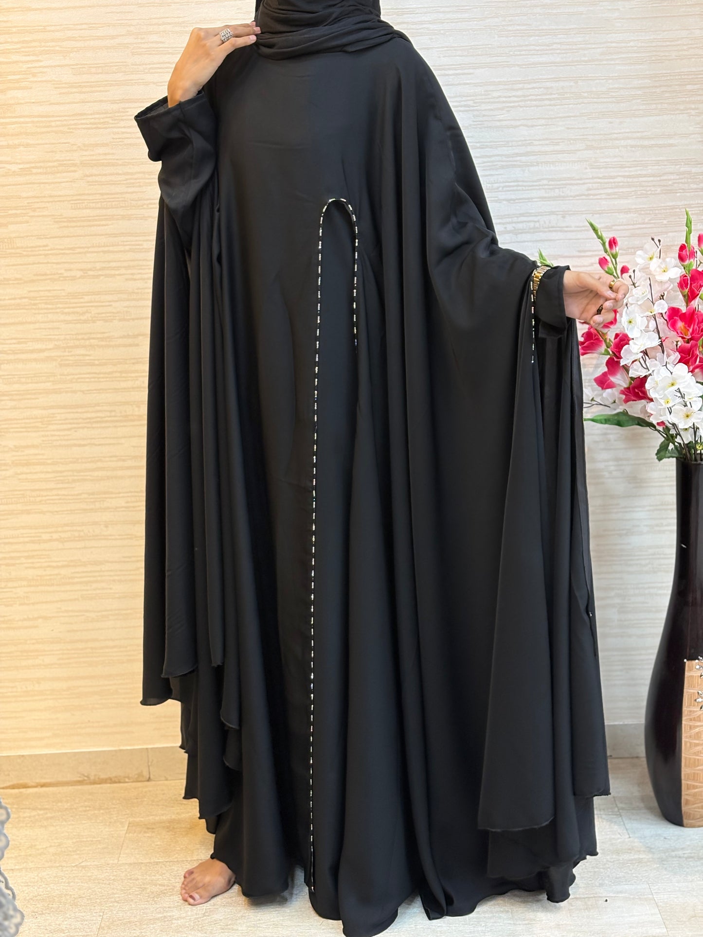 242 - Black Nida Abaya