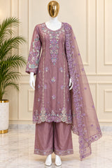 1477 Pakistani Party Wear - Mauve
