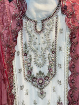 165 heavy party wear unstitched