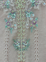 1483 Pakistani Unstitched Party Wear - Nude Peach
