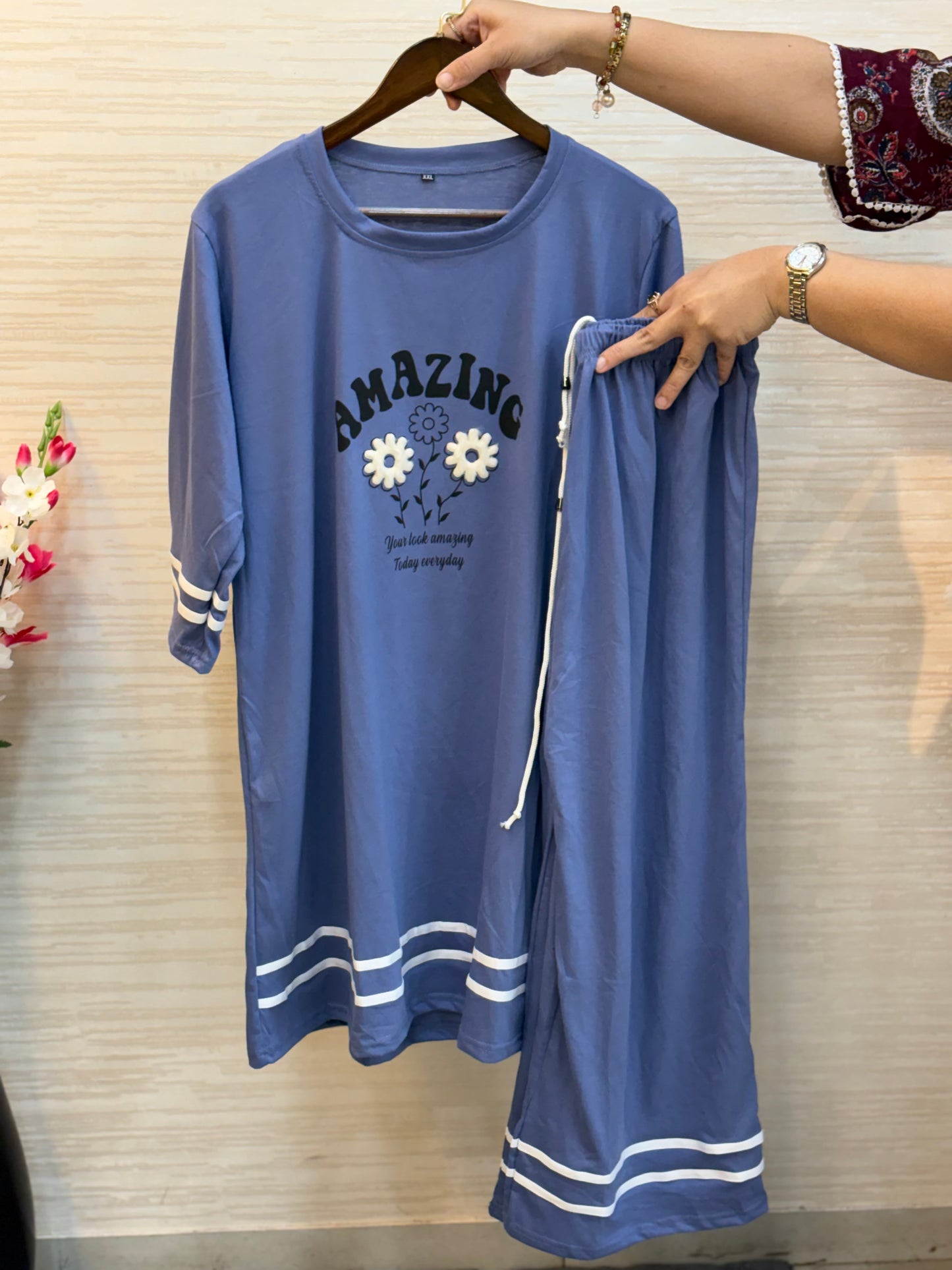 264 Soft Flared Pant Nightsuit