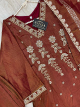 1525 Pakistani Heavy Partywear - Magenta