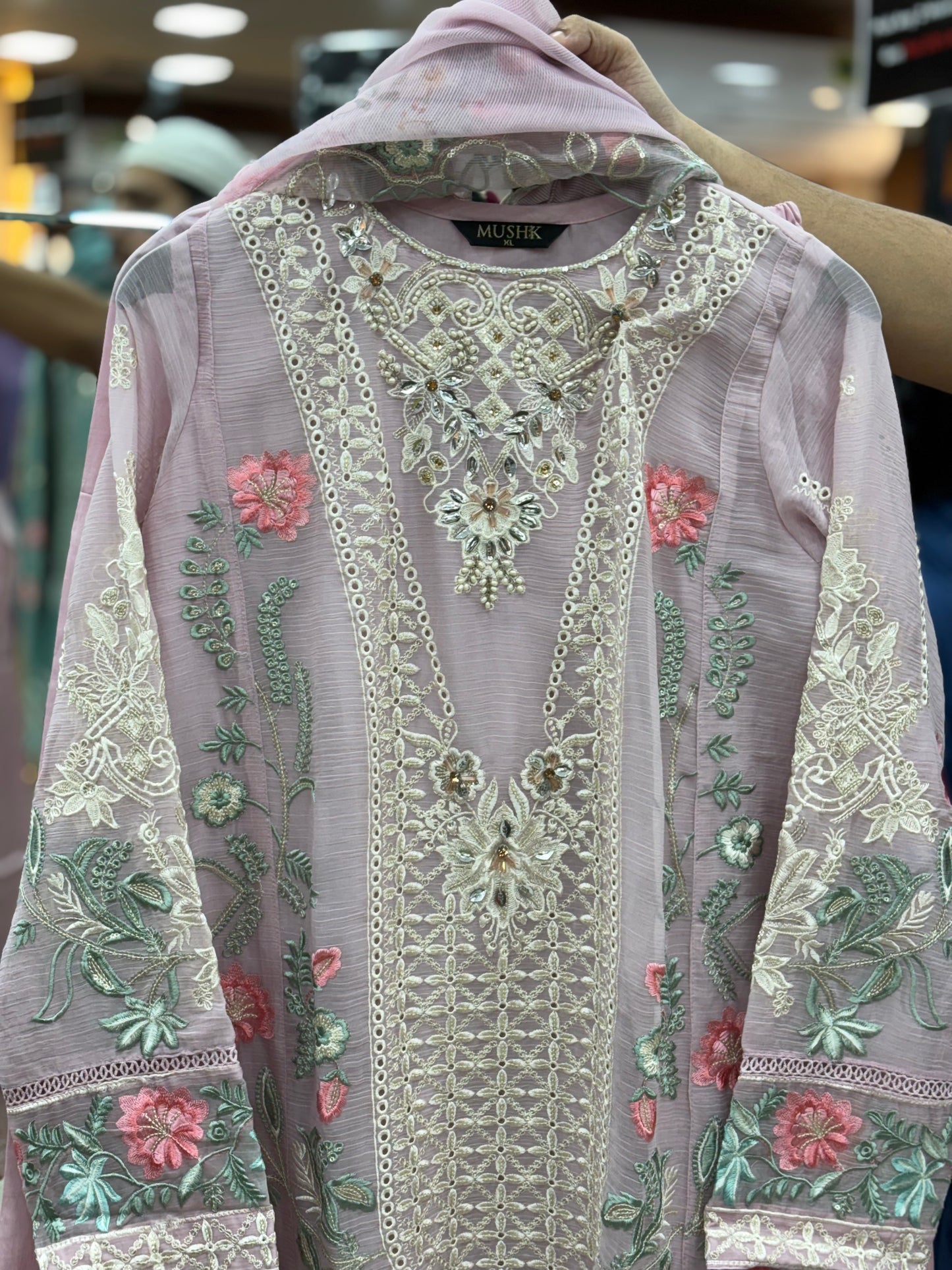 268  party wear - Baby Pink