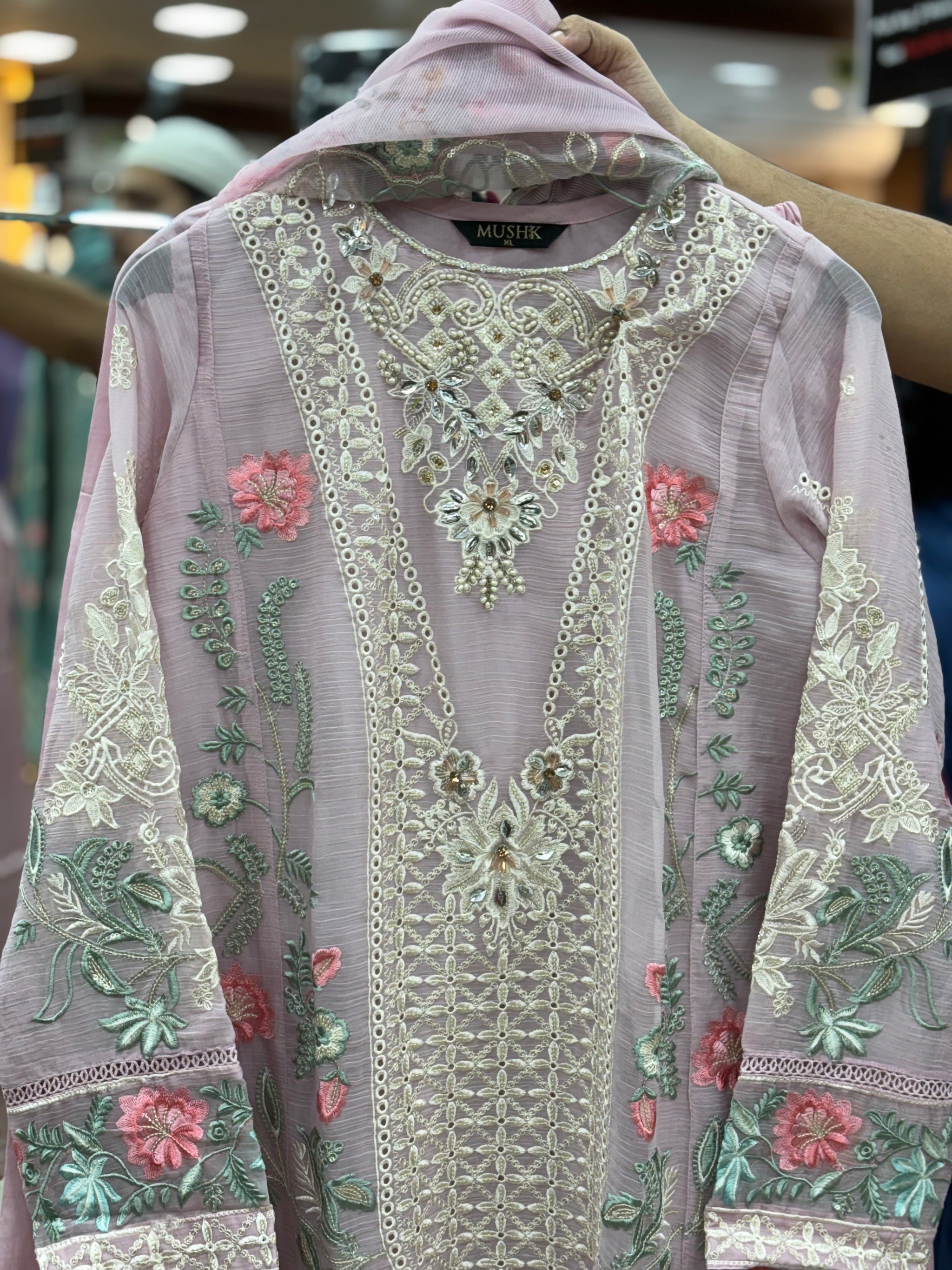 268  party wear - Baby Pink