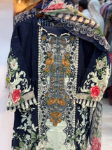 071 lawn cotton suit