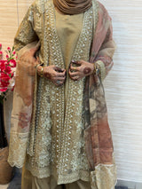 240 Noor-e-Zar Set - Golden