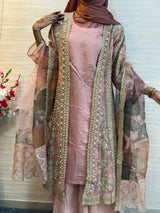 240 Noor-e-Zar Set - peach