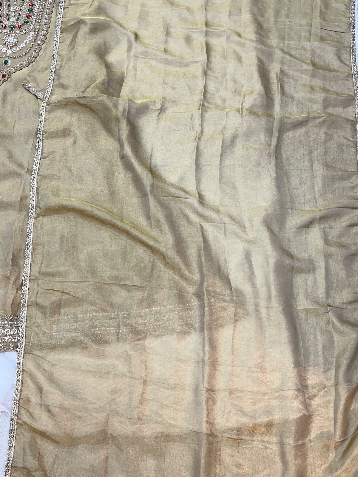 1463 Pakistani Party Wear - Beige