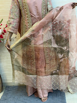240 Noor-e-Zar Set - peach