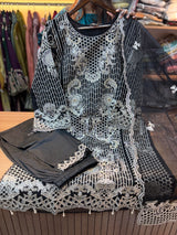 269  Mushk party wear - Black