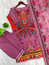 1242 Pakistani Printed Suit