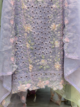 168 heavy party wear unstitched