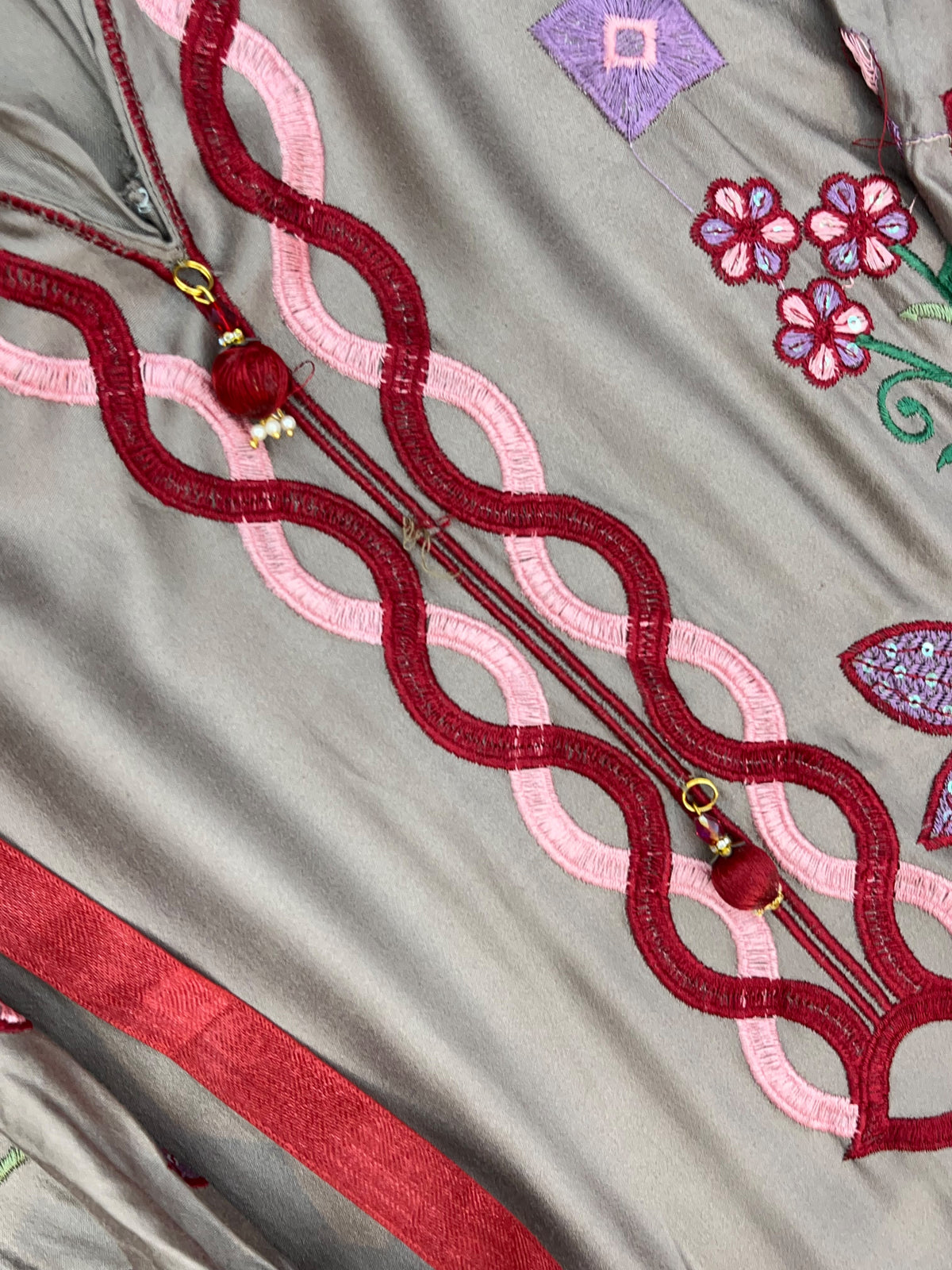 1526 Pakistani Heavy Lawn - Nude Brown