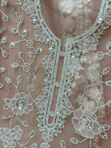 1469 Pakistani Unstitched Party Wear - Nude Peach