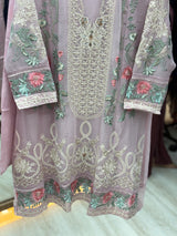 268  party wear - Baby Pink