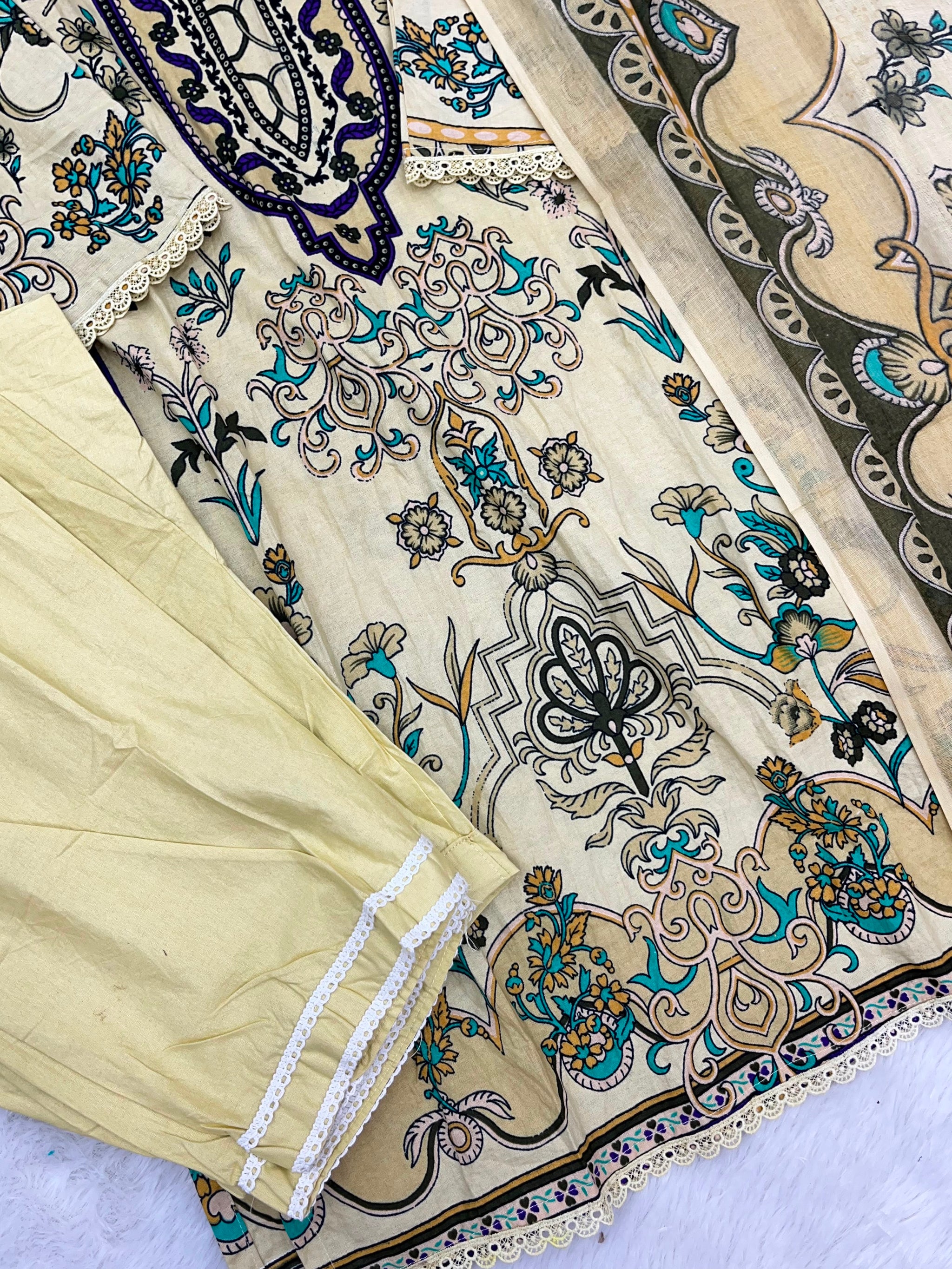 1240 Pakistani Printed Suit