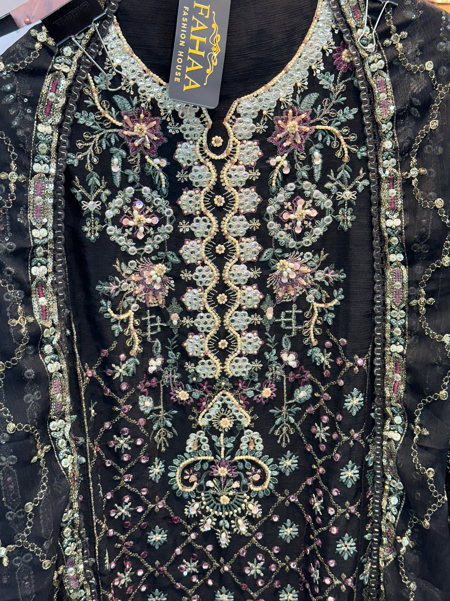 171 heavy party wear unstitched