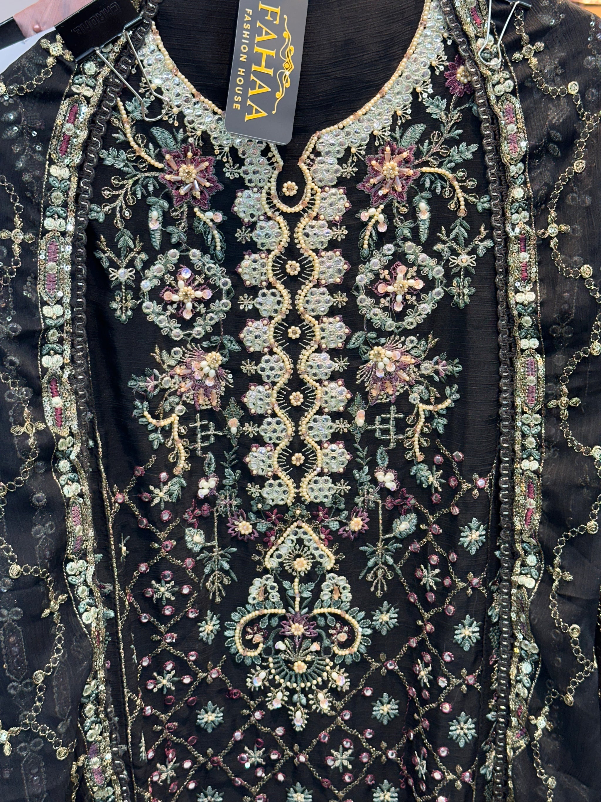 171 heavy party wear unstitched