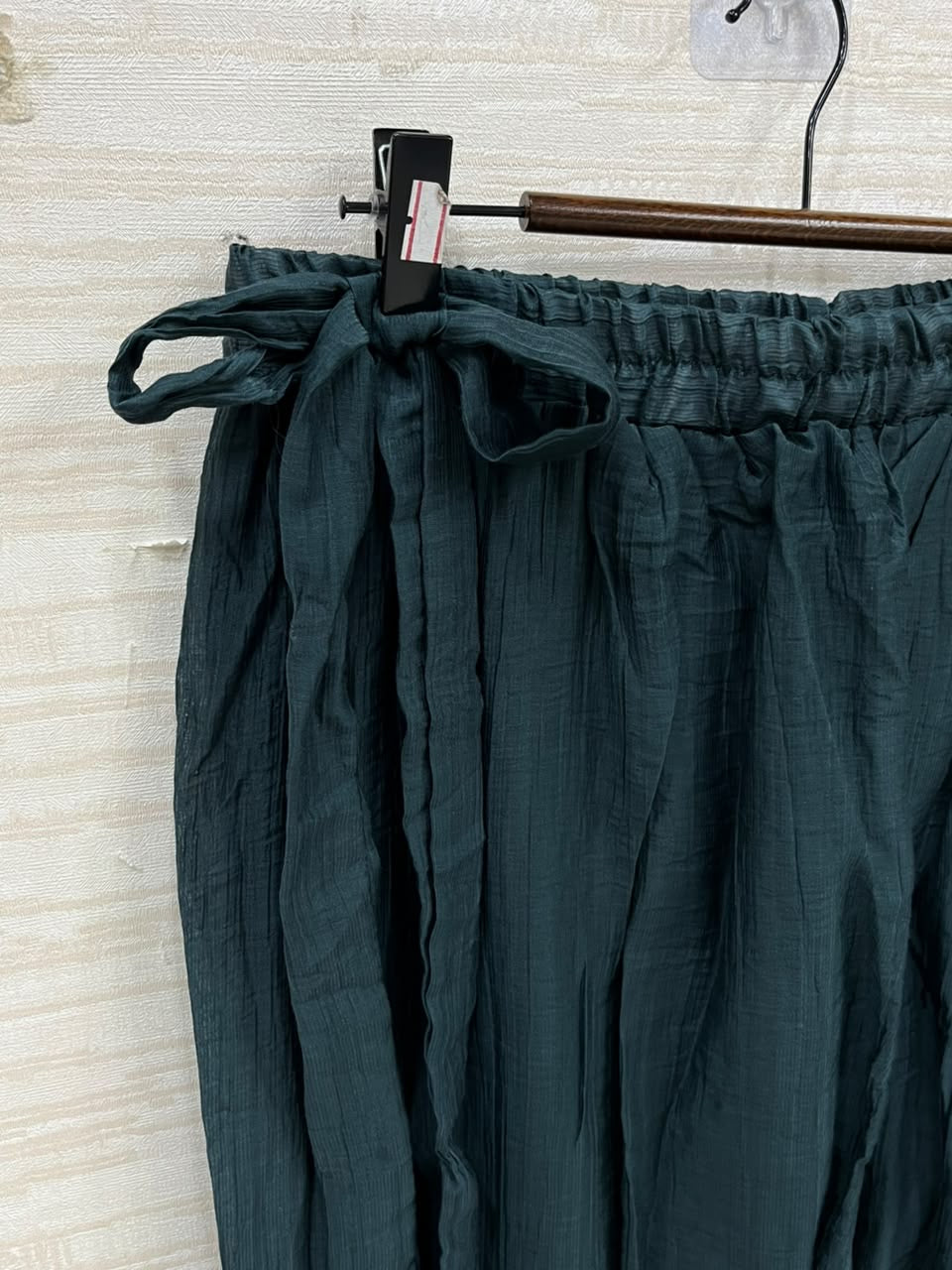 1495 Korean Crochet Coordset - Emerald Green