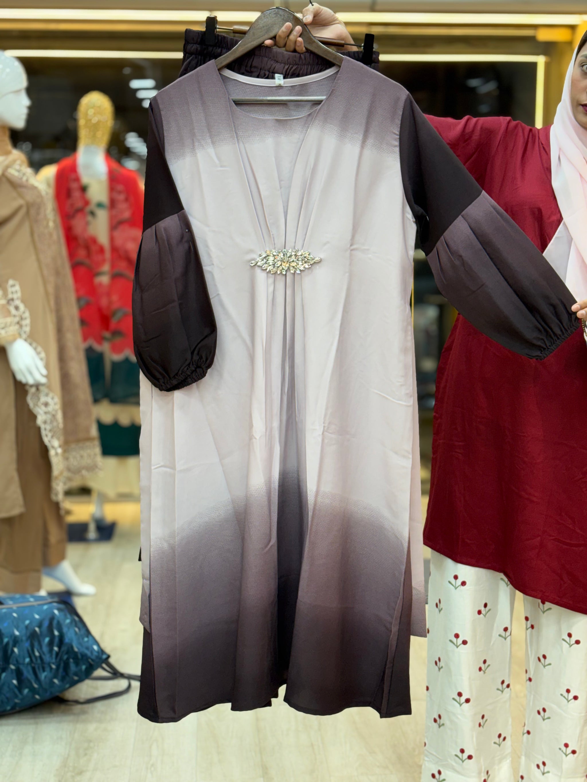 236 korean ombre cord sets - purple