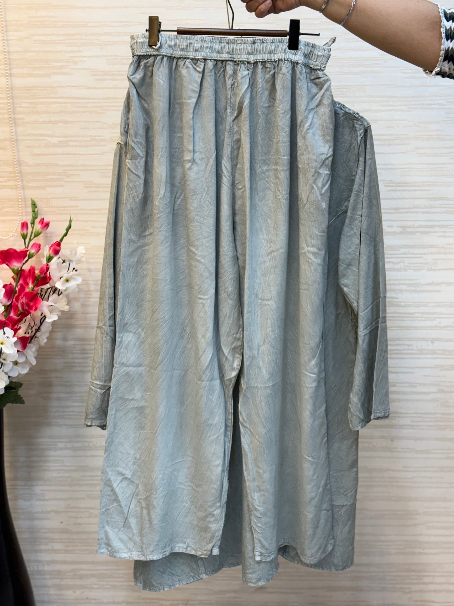 212 kashmiri rayon cordset - grey