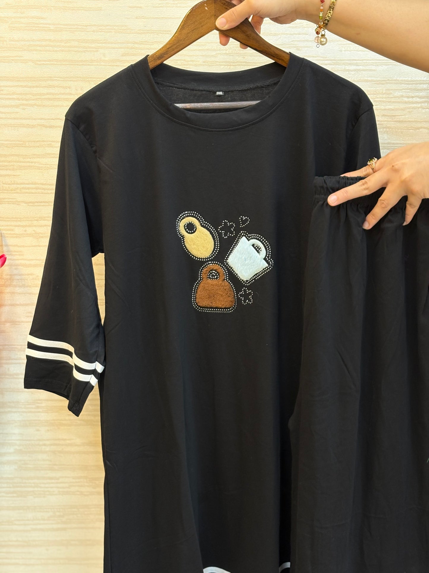 266 Soft Flared Pant Nightsuit