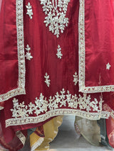 163 heavy party wear unstitched