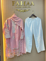 116 3pc pakistani v neck