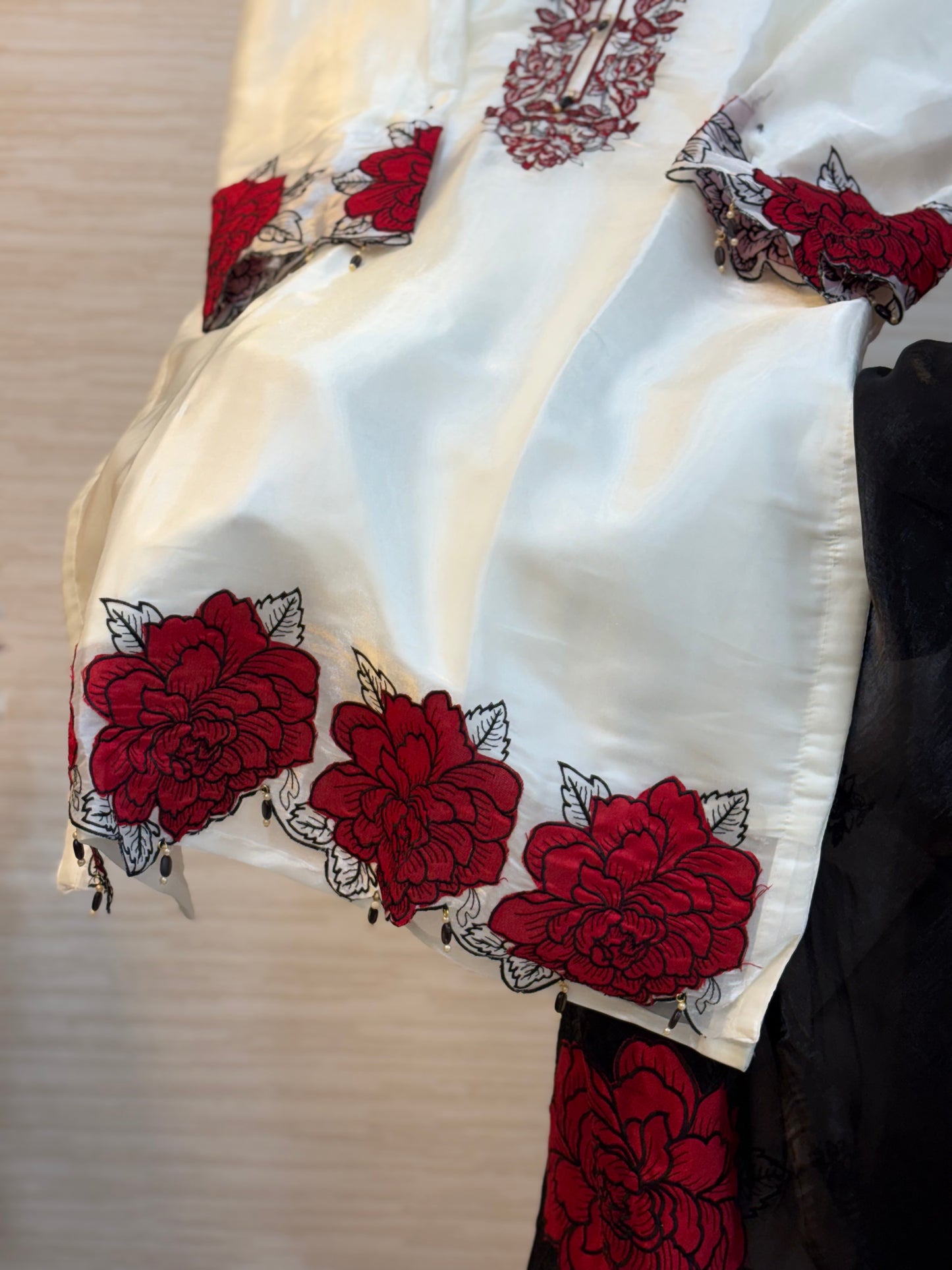 230 Saiyaara jimmy cho 3pc - white