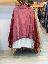 165 heavy party wear unstitched