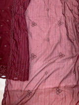 1475 Pakistani Party Wear - Maroon