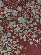 1525 Pakistani Heavy Partywear - Magenta