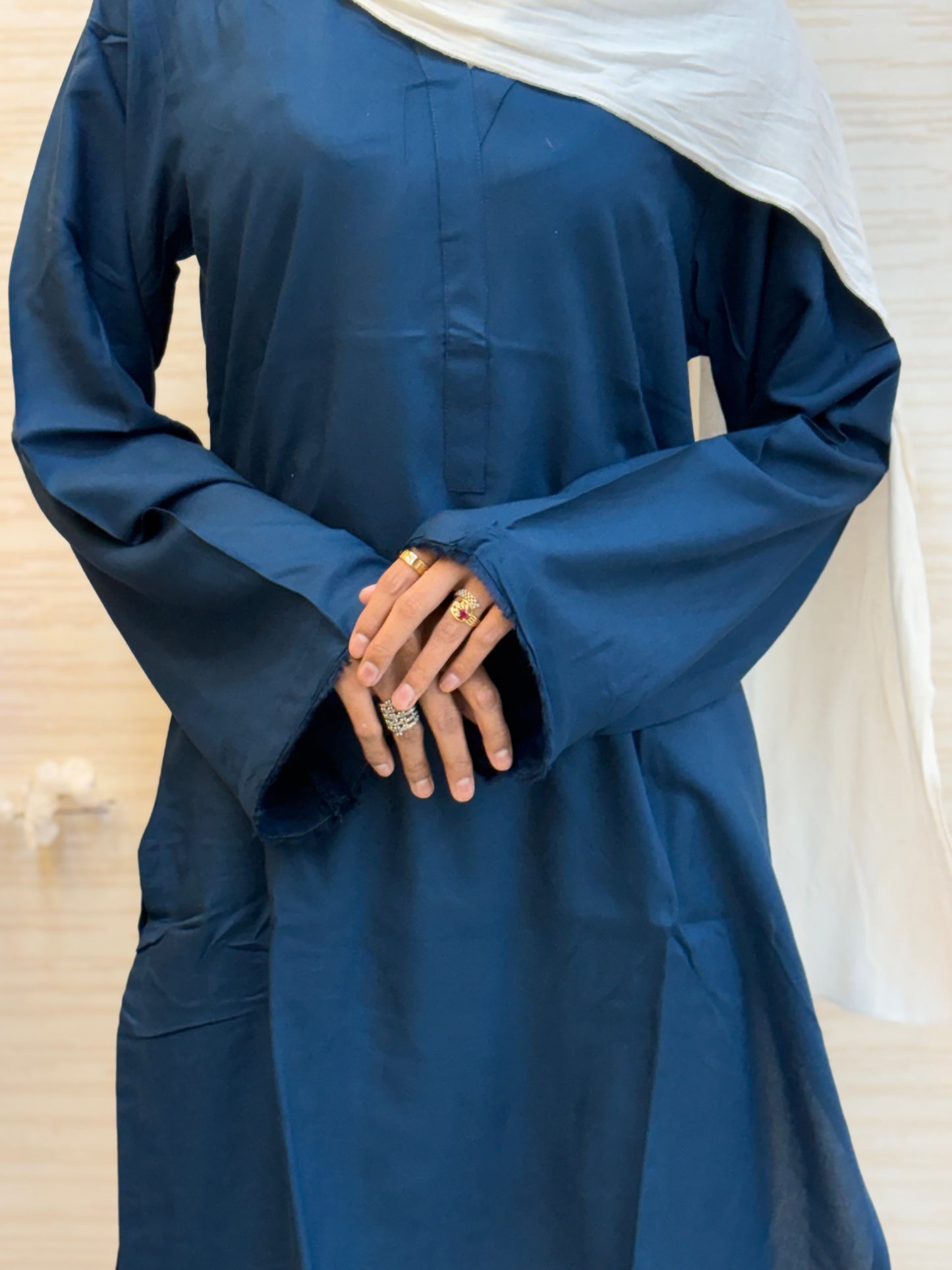233 Viscose Rayon Cord Set - dark blue