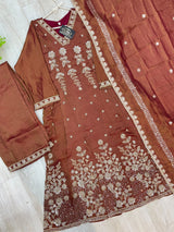 1525 Pakistani Heavy Partywear - Magenta