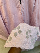 1465 Korean Floral Coordset - Baby Pink