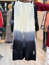 236 korean ombre cord sets - grey black