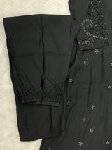 1475 Pakistani Party Wear -  Black