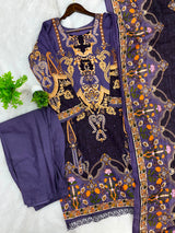1235 Pakistani Printed Suit