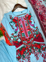 1241 Pakistani Printed Suit