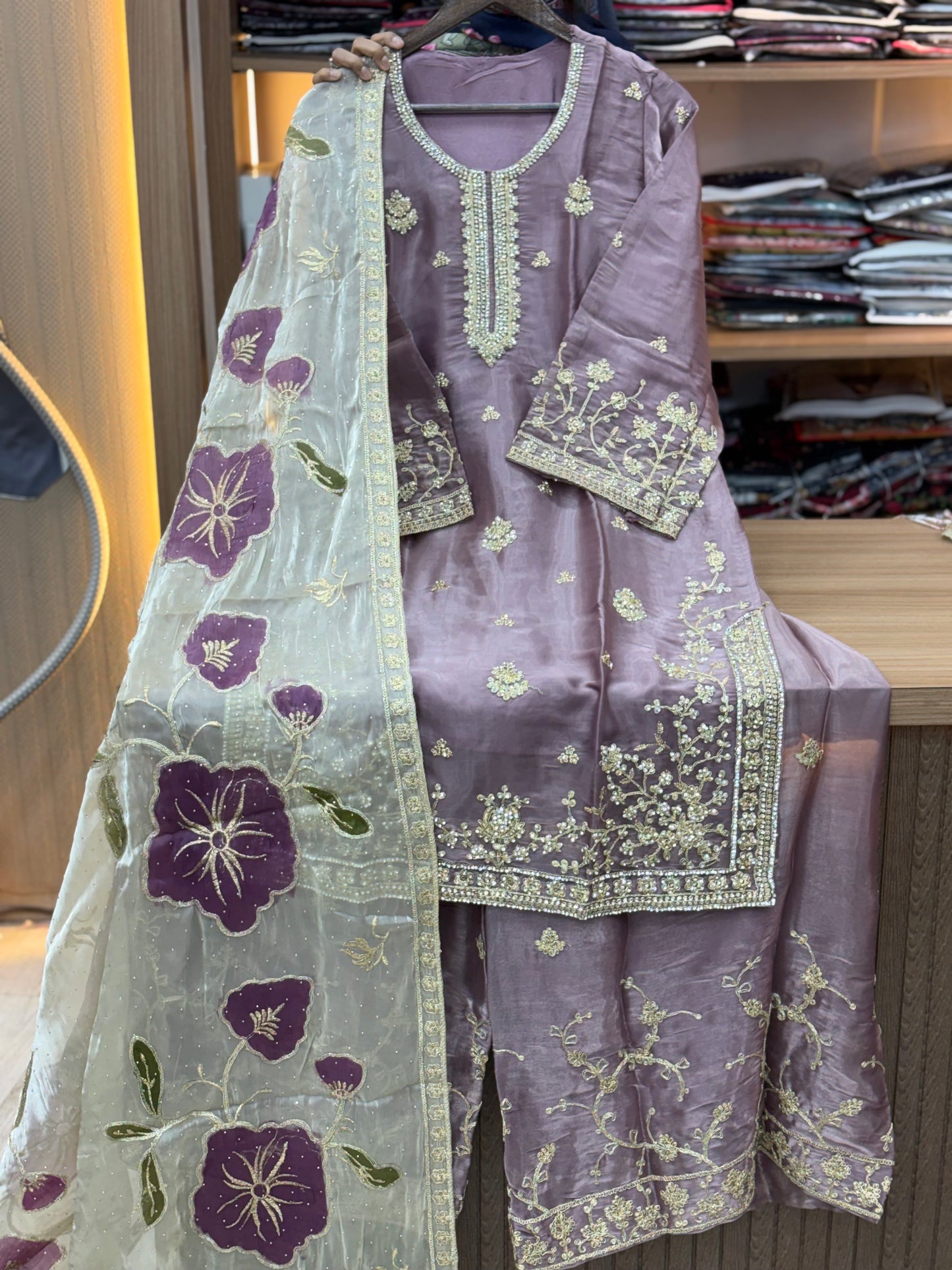 103 party wear jimmy cho 3 pc