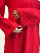 233 Viscose Rayon Cord Set - Red